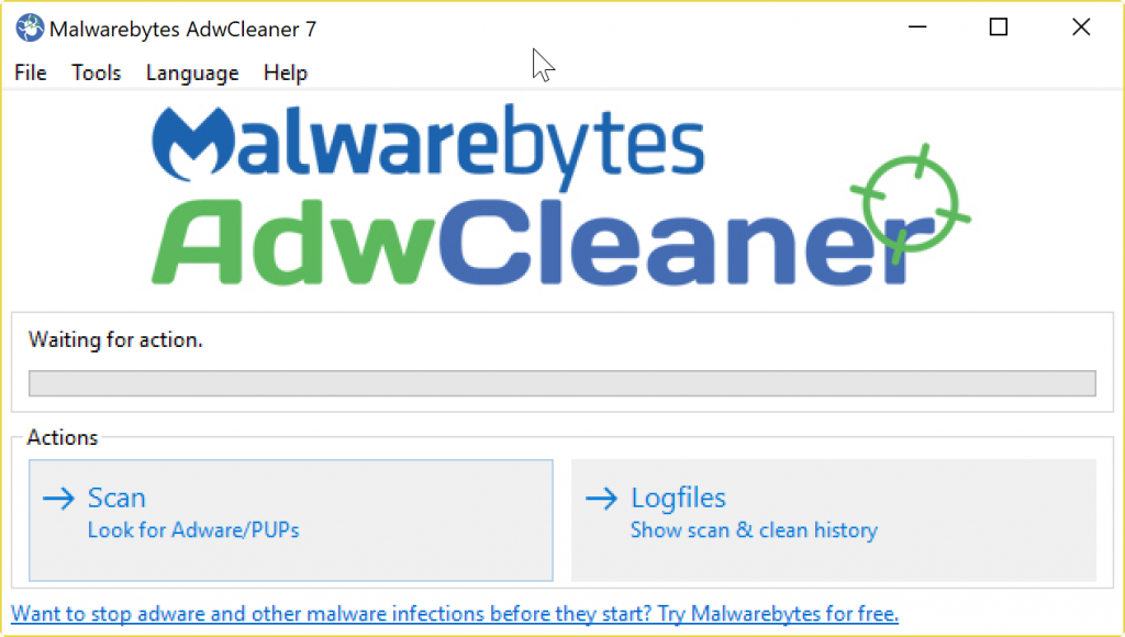 AdwCleaner ชื่อนี้ช่วยให้คอมพิวเตอร์เร็วขึ้นได้